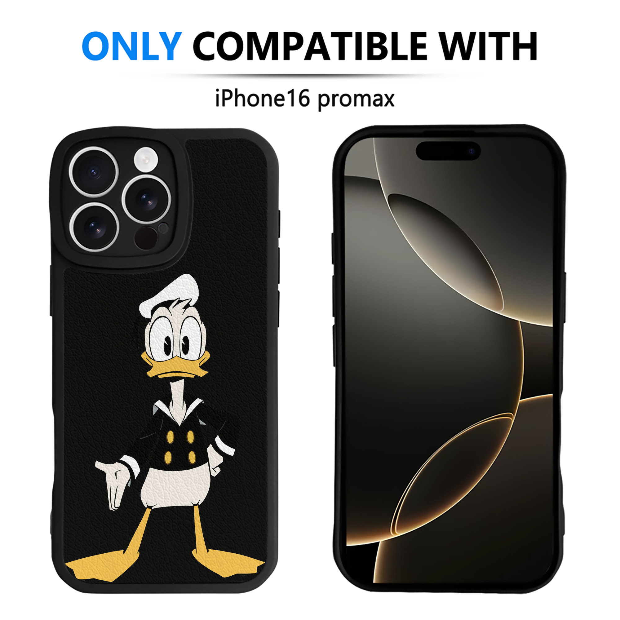 （画像用） ミッキーマウス Mickey Mouse 【iPhone 16シリーズ対応】シリコンスマホケース（レザー調） 材質：シリコン